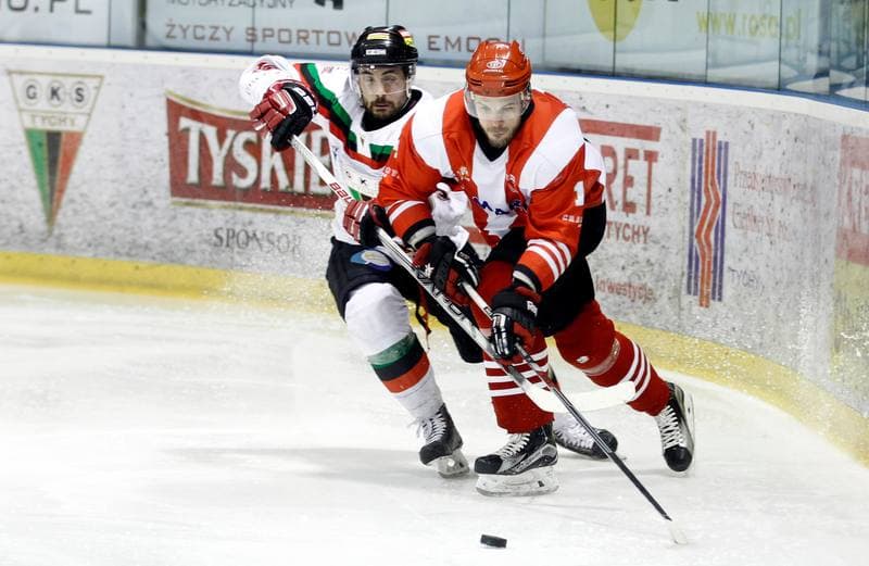 Ice Hockey. Polish Hockey League. GKS Tychy - Comarch Cracovia. 24.03.2016