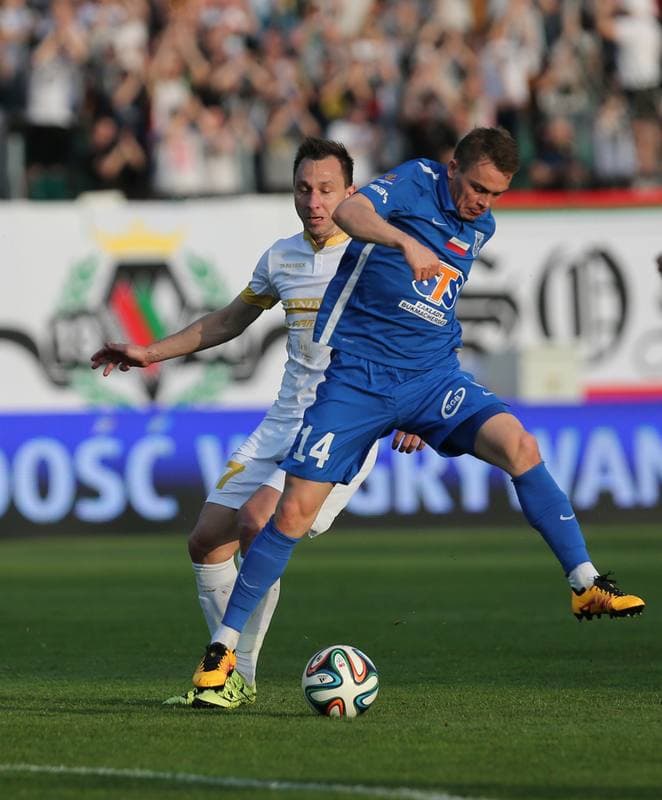 Football. Polish Cup. Zaglebie Sosnowiec - Lech Poznan. 05.04.2016
