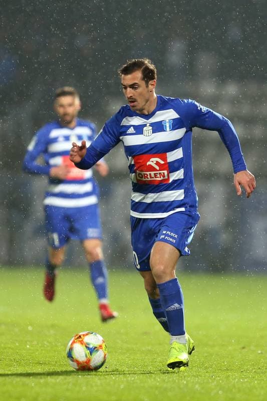 Football. Lotto Ekstraklasa. Zaglebie Sosnowiec - Wisla Plock. 13.04.2019
