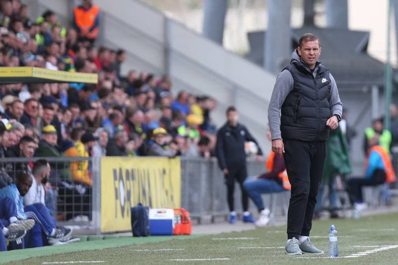 Football. Fortuna Liga. MSK Zilina - Slovan Bratislava. 14.04.2019
