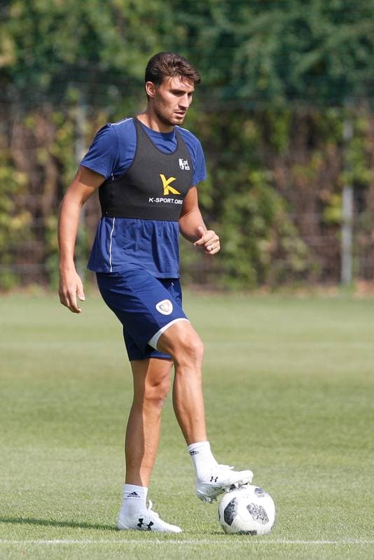 Football. Piast Gliwice. Training. 30.08.2018