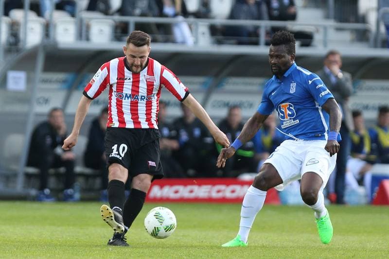 Football. Ekstraklasa. Cracovia Krakow - Lech Poznan. 08.05.2016