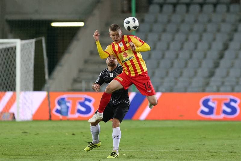 Football. Lotto Ekstraklasa. Korona Kielce - Zaglebie Sosnowiec. 24.09.2018