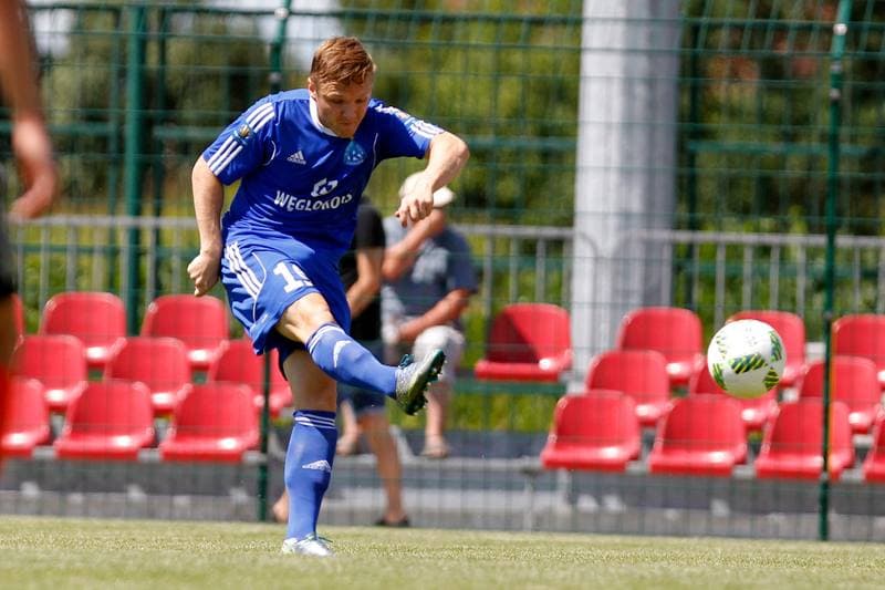 Football. Sparing. Zaglebie Lubin - Ruch Chorzow. 18.06.2016