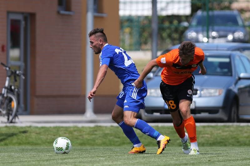 Football. Sparing. Zaglebie Lubin - Ruch Chorzow. 18.06.2016