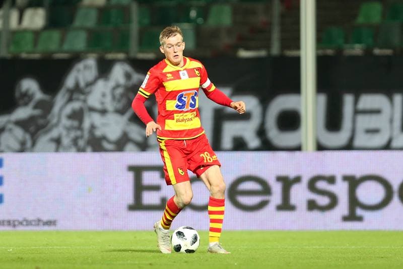 Football. Lotto Ekstraklasa. Zaglebie Sosnowiec - Jagiellonia Bialystok. 05.11.2018