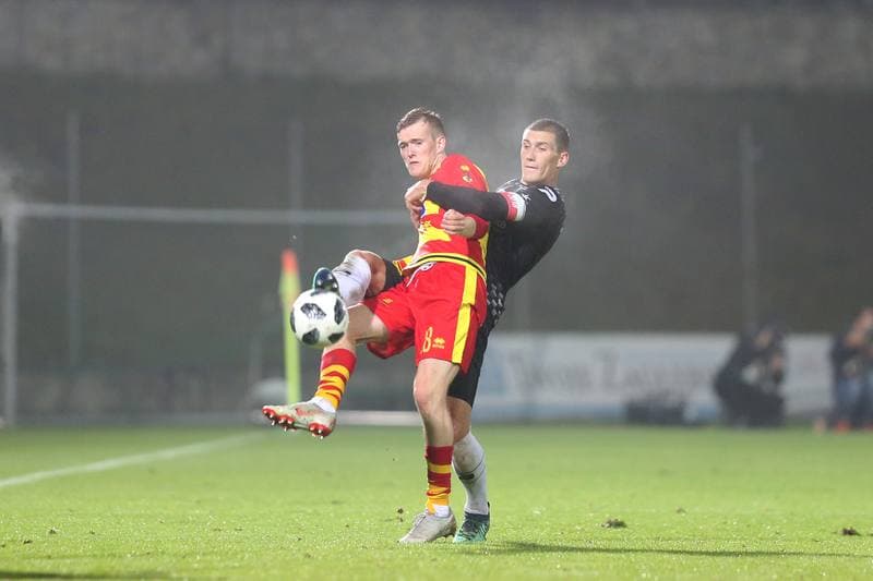 Football. Lotto Ekstraklasa. Zaglebie Sosnowiec - Jagiellonia Bialystok. 05.11.2018