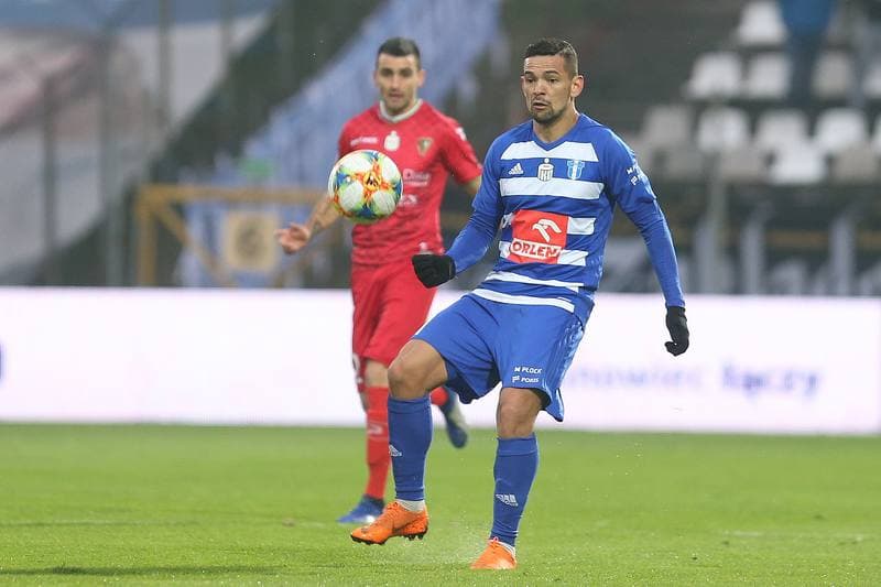 Football. Lotto Ekstraklasa. Zaglebie Sosnowiec - Wisla Plock. 13.04.2019