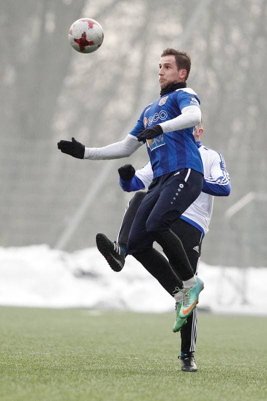 Football. Sparing. Ruch Chorzow - Odra Opole. 21.01.2017