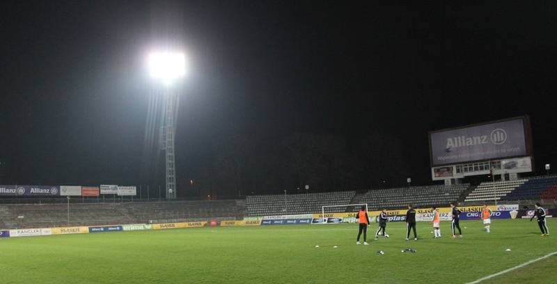 Football. PKO BP Ekstraklasa. Gornik Zabrze - Lechia Gdansk. 15.04.2011