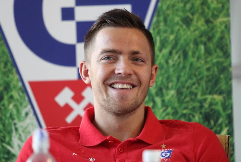Football. Gornik Zabrze. Press Conference. 19.05.2011