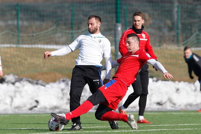 Football. Sparing. Polonia Bytom - Ruch Zdzieszowice. 15.02.2017