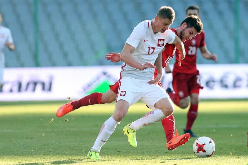 Football. Poland U21. Czech Republic U21. 27.03.2017