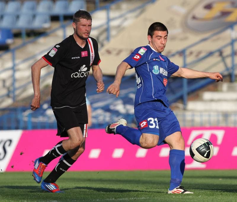 Football. T-Mobile Ekstraklasa. Ruch Chorzow - LKS Lodz. 28.04.2012