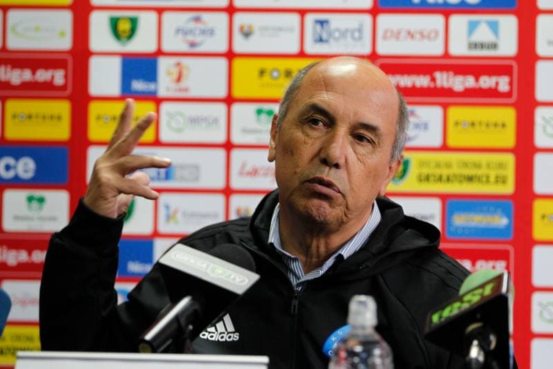 Football. GKS Katowice. Press Conference. 20.10.2017