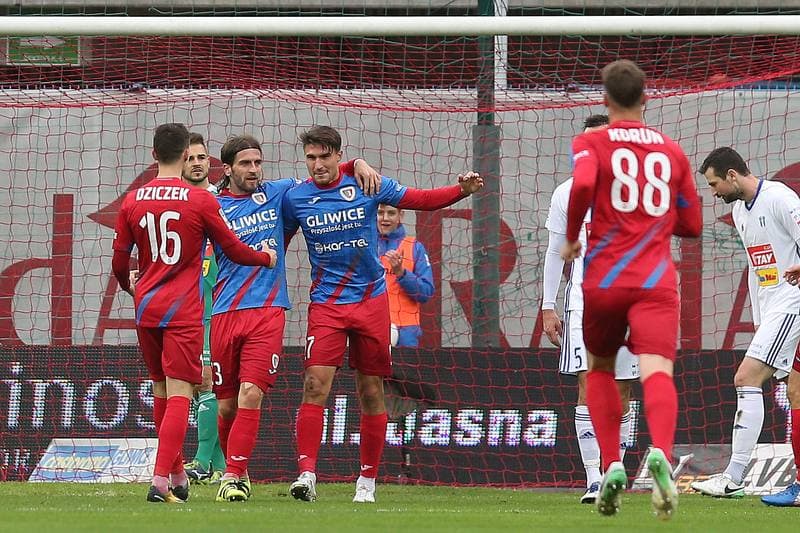 Football. Lotto Ekstraklasa. Piast Gliwice - Wisla Plock. 28.10.2017