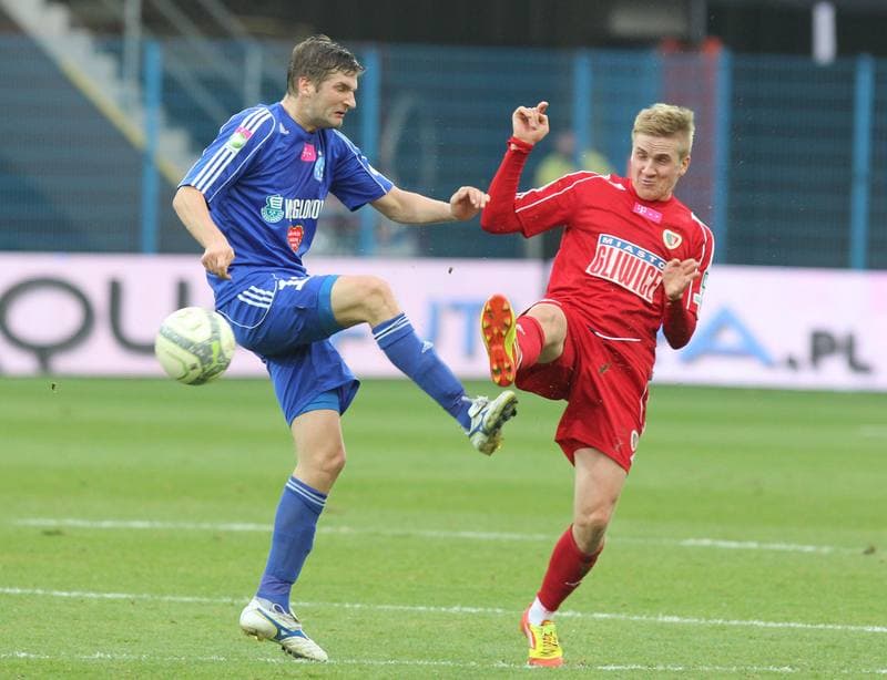 Football. T-Mobile Ekstraklasa. Piast Gliwice - Ruch Chorzow. 03.11.2012