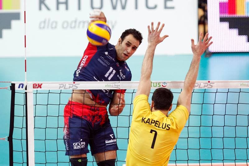 Volleyball. PlusLiga. GKS Katowice - ZAKSA Kedzierzyn-Kozle. 21.11.2017