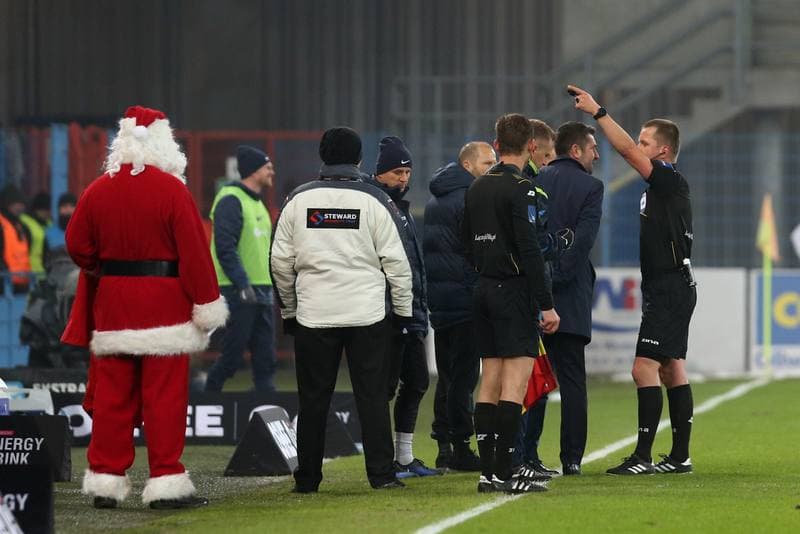 Football. Lotto Ekstraklasa. Piast Gliwice - Lech Poznan. 03.12.2017