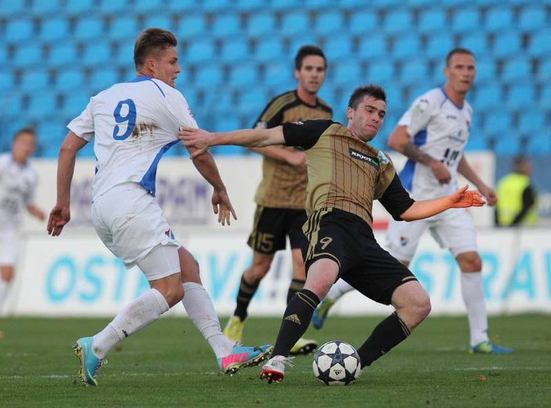 Football. Gambrinus Liga. Banik Ostrava - 1 SC Znojmo. 19.10.2013
