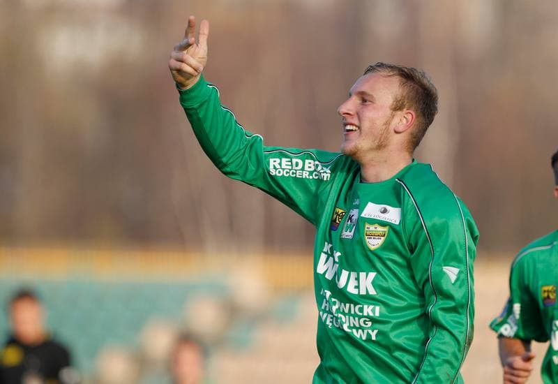 Football. II Liga Opolsko Slaska. Rozwoj Katowice - Nadwislana Gora. 15.11.2014