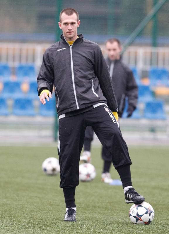 Football. GKS Katowice. Training. 15.01.2015