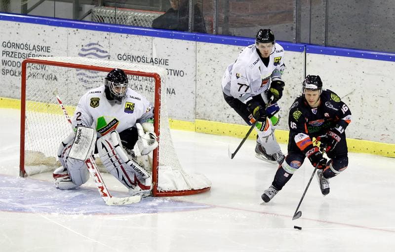 Ice Hockey. Polska Hokej Liga. Naprzod Janow - Ciarko KH Sanok. 18.01.2015