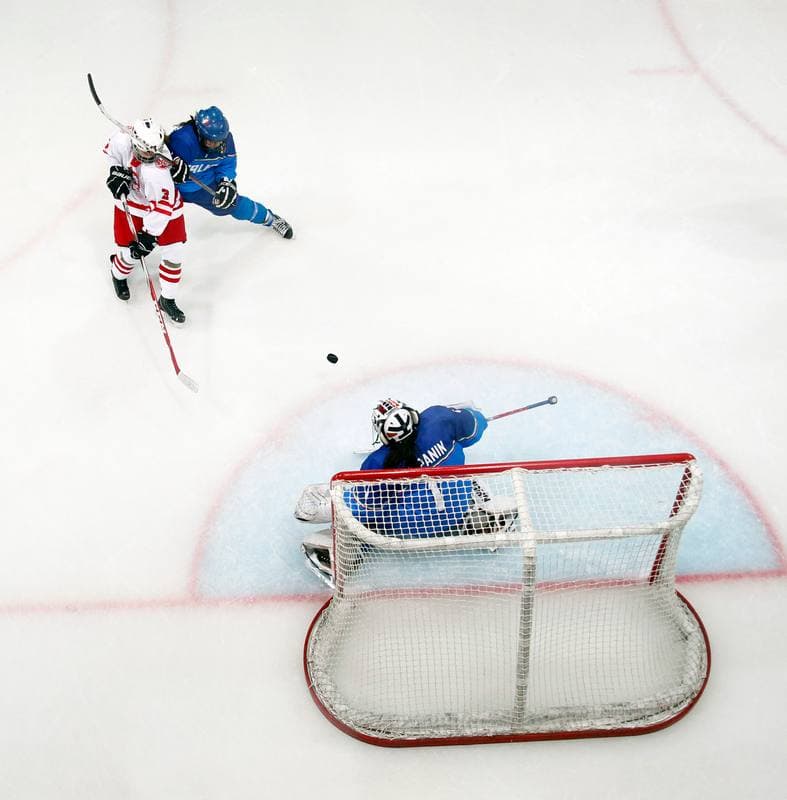 Ice Hockey. U18 Women's World Championship Division I. Poland - Italy. 19.01.2015