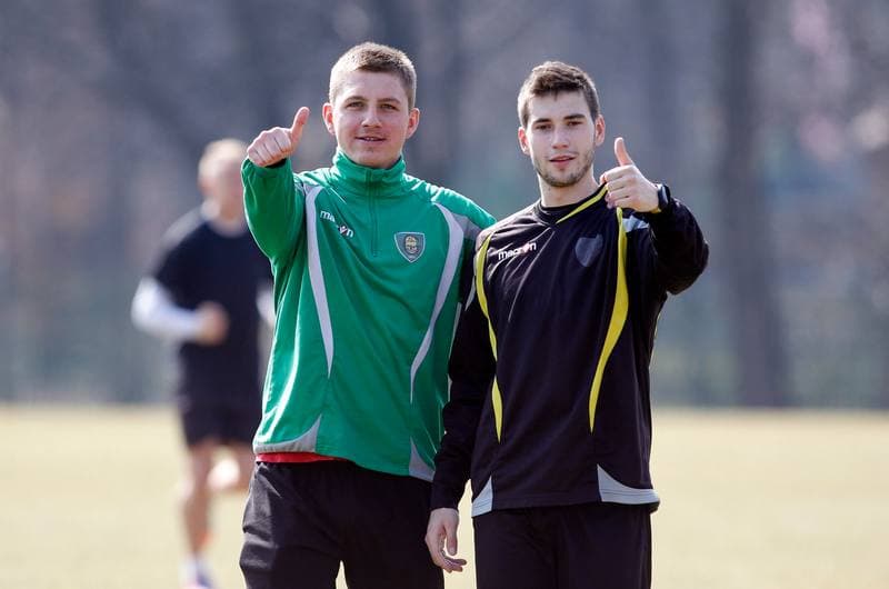 Football. GKS Katowice. Training. 15.01.2015