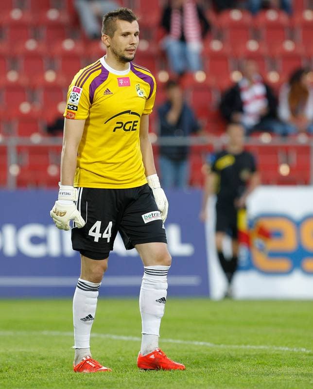 Football. T-Mobile Ekstraklasa. Cracovia Krakow - GKS Belchatow. 10.05.2015