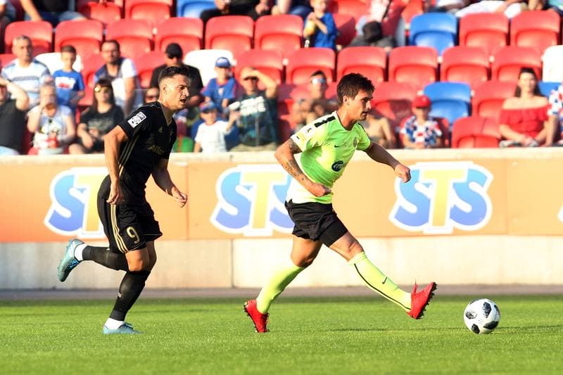 Football. Sparing. Gornik Zabrze - SFC Opava. 05.07.2018