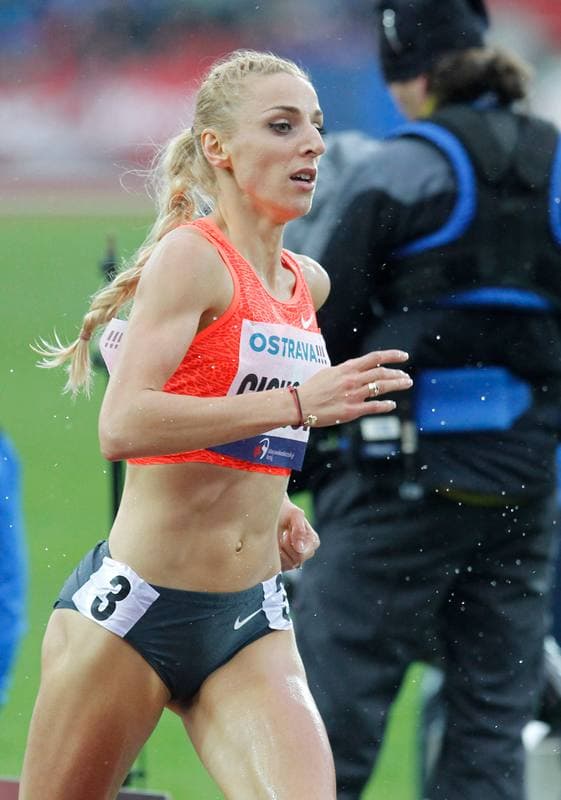 Athletics. IAAF Golden Spike. Angelika Cichocka. 26.05.2015