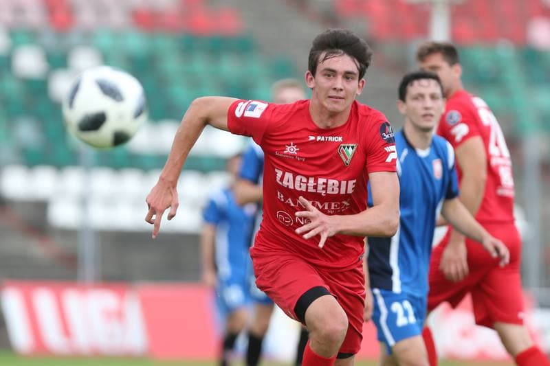 Football. Sparing. Zaglebie Sosnowiec - Sleza Wroclaw. 16.07.2018
