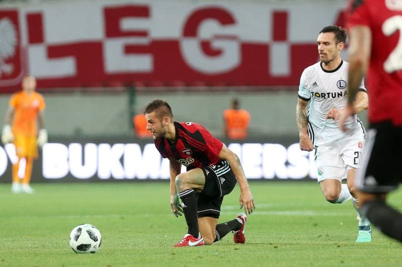 Football. UEFA Champions League. Spartak Trnava - Legia Warsaw. 31.07.2018