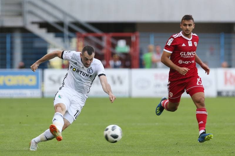 Football. Lotto Ekstraklasa. Piast Gliwice - Legia Warsaw. 12.08.2018