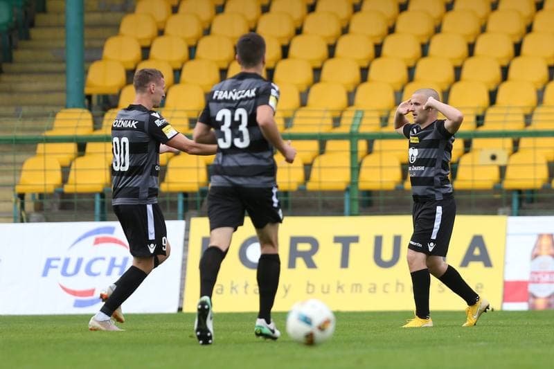 Football. Fortuna I Liga. GKS Katowice - Puszcza Niepolomice. 23.09.2018