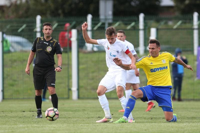 Football. Polish Cup. Slask Swietochlowice - Arka Gdynia. 25.09.2018