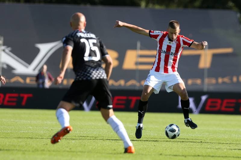 Football. Lotto Ekstraklasa. Zaglebie Sosnowiec - Cracovia Krakow. 30.09.2018