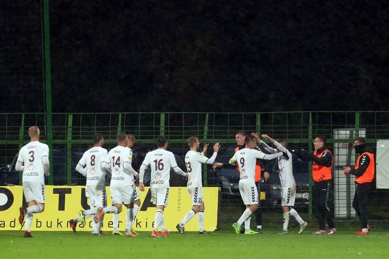 Football. Fortuna I Liga. GKS Katowice - Garbarnia Krakow. 23.10.2018