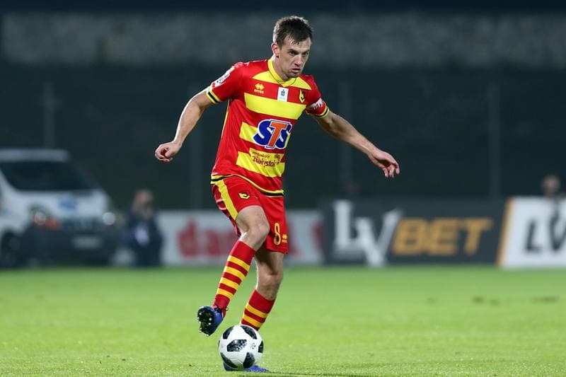 Football. Lotto Ekstraklasa. Zaglebie Sosnowiec - Jagiellonia Bialystok. 05.11.2018