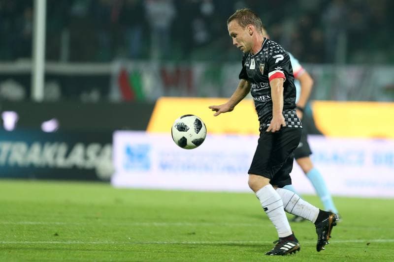Football. Lotto Ekstraklasa. Zaglebie Sosnowiec - Jagiellonia Bialystok. 05.11.2018