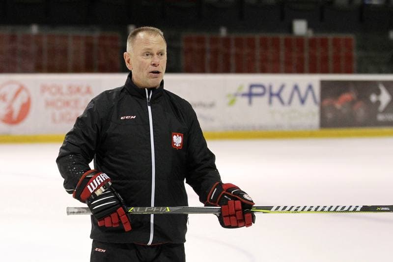 Ice Hockey. Poland national team. Training. 28.12.2018