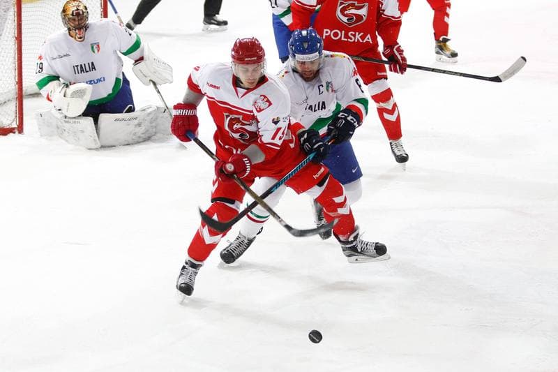 Ice Hockey. Euro Ice Hockey Challenge. Poland - Italy. 11.02.2017