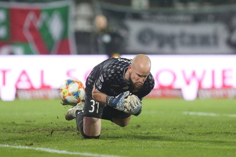 Football. Lotto Ekstraklasa. Zaglebie Sosnowiec - Wisla Plock. 13.04.2019