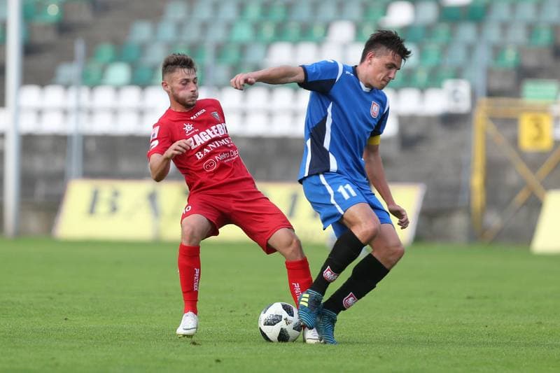 Football. Sparing. Zaglebie Sosnowiec - Sleza Wroclaw. 16.07.2018