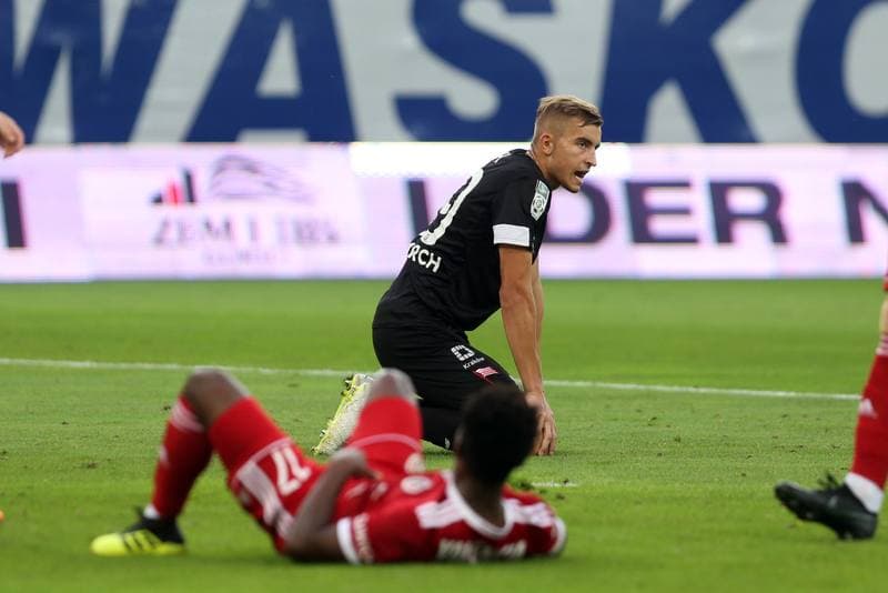 Football. Lotto Ekstraklasa. Piast Gliwice - Cracovia Krakow. 24.08.2018