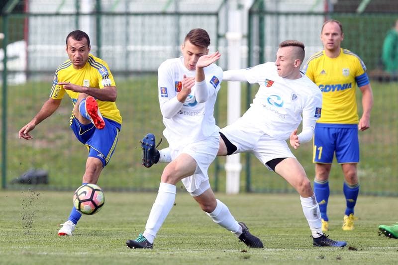 Football. Polish Cup. Slask Swietochlowice - Arka Gdynia. 25.09.2018