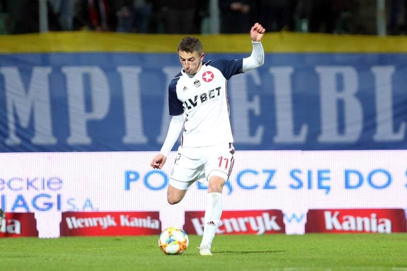 Football. Lotto Ekstraklasa. Zaglebie Sosnowiec - Wisla Krakow. 03.04.2019