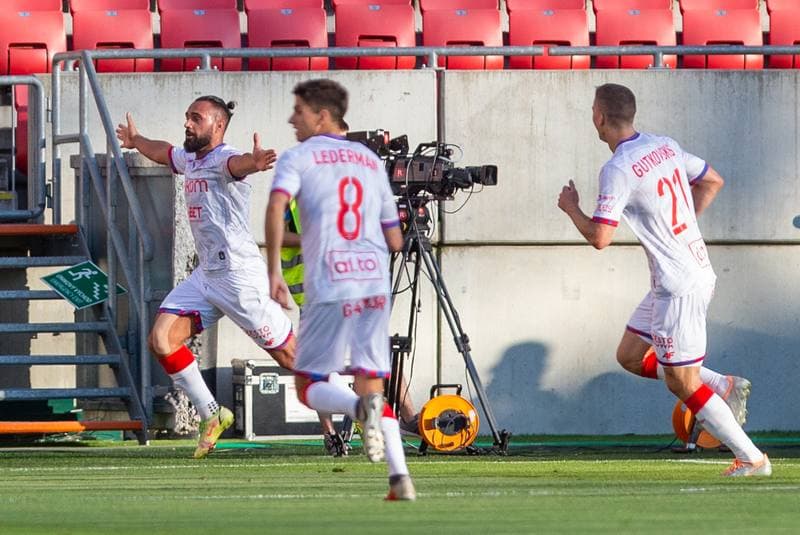 Football. UEFA Conference League. Spartak Trnava - Rakow Czestochowa. 04.08.2022