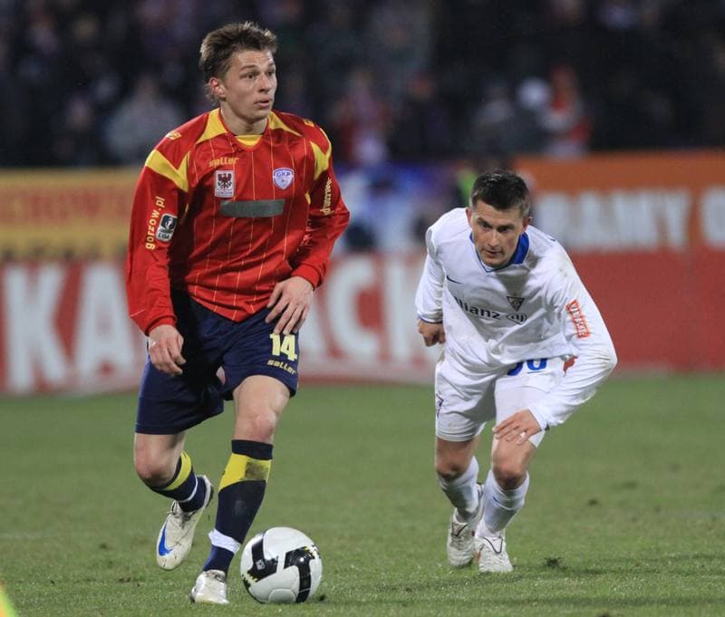 Football. I liga. Gornik Zabrze - GKP Gorzow. 14.03.2010